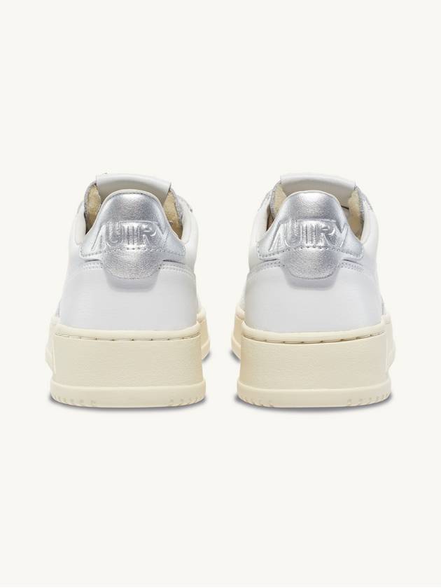 Medalist Silver Tab Low Top Sneakers White - AUTRY - BALAAN 4