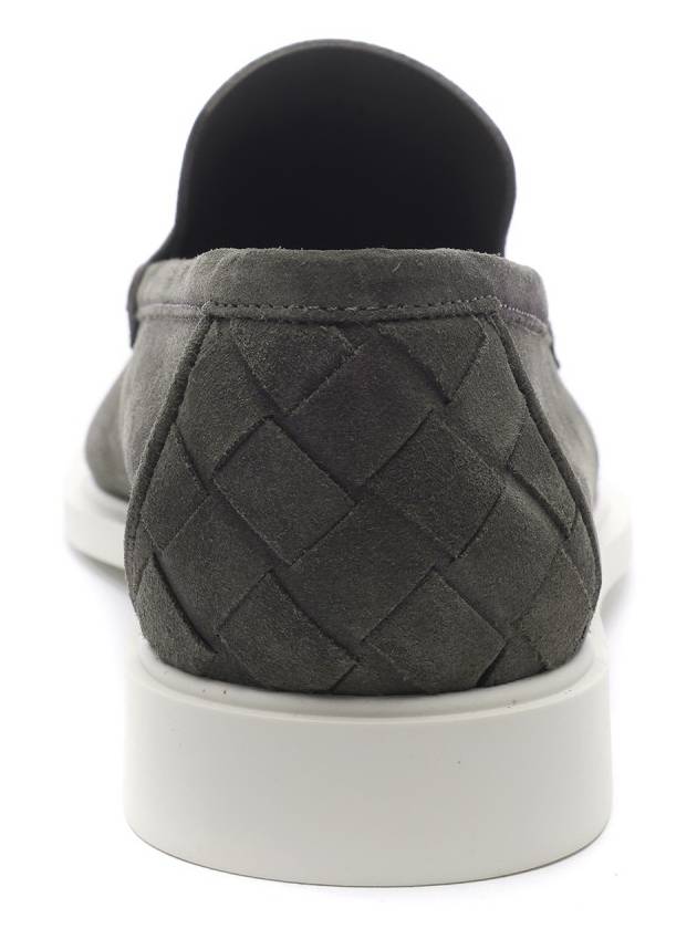 Astaire Suede Loafers Light Graphite - BOTTEGA VENETA - BALAAN 5