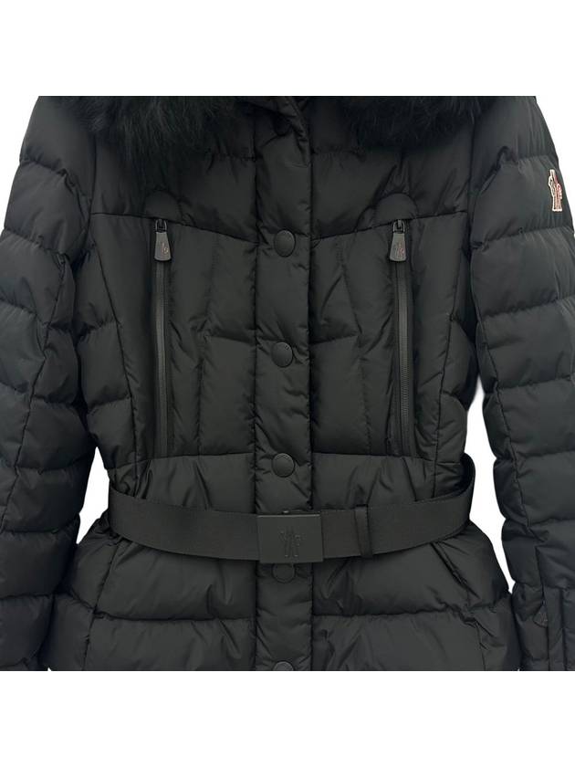 Grenoble Beverley Hooded Ski Short Padded Black - MONCLER - BALAAN 6