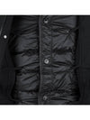 Men's Wappen Patch Ghost Piece Zip-up Jacket Black - STONE ISLAND - BALAAN 11