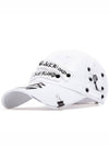 BBD Big Smile Patch Logo Cap White - BLACKBLOND - BALAAN 3