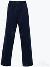 Logo Patch Straight Pants Navy - POLO RALPH LAUREN - BALAAN 2