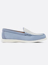 Granville Oblique Jacquard Suede Loafers Blue White - DIOR - BALAAN 3