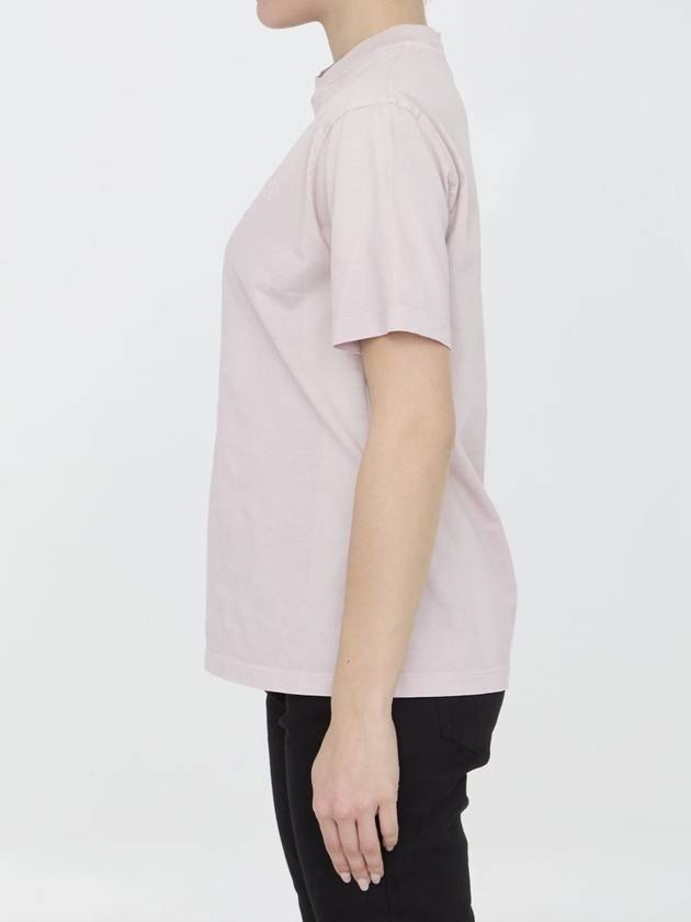 Short Sleeve T-Shirt OWAA049S24JER0013636 Lilla - OFF WHITE - BALAAN 4