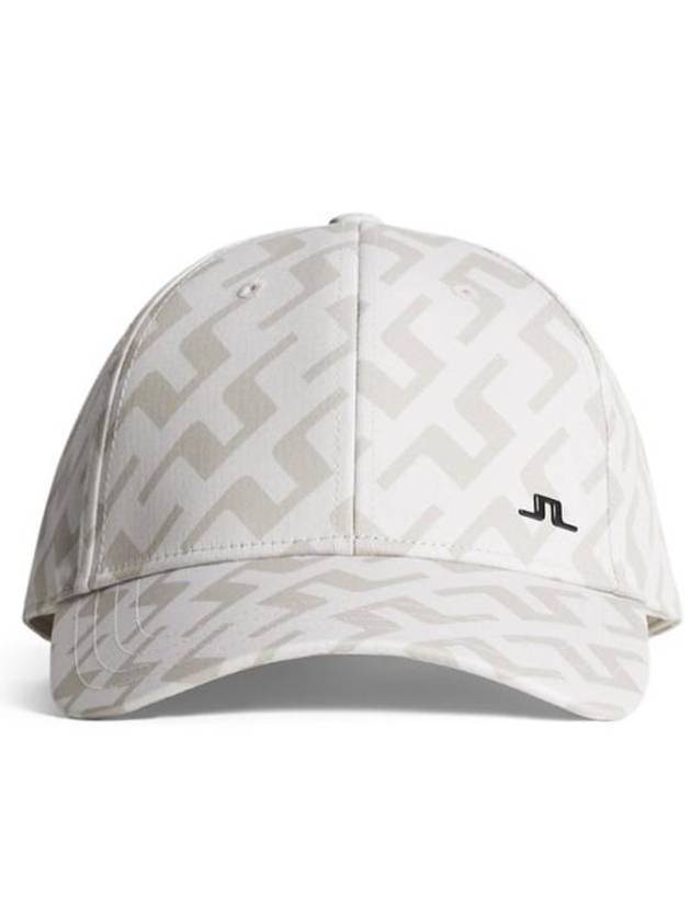 Elo Printed Ball Cap White - J.LINDEBERG - BALAAN 2