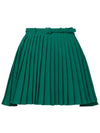 Golf Wear Uncut Belt Pleated Skirt Green - J JANE - BALAAN 2