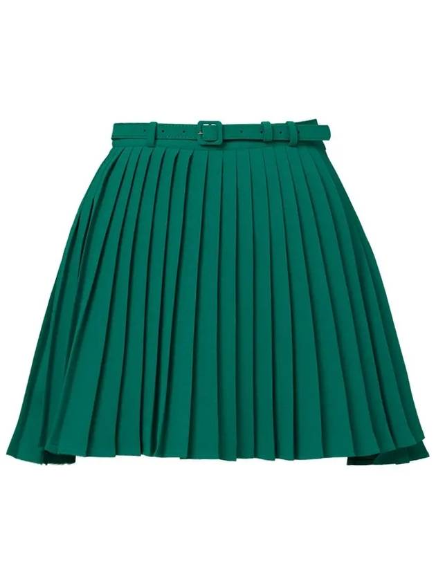 Golf Wear Uncut Belt Pleated Skirt Green - J JANE - BALAAN 2