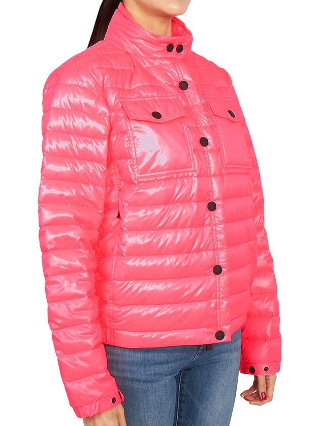 Women Vinzier Short Down Jacket Pink - MONCLER - BALAAN.