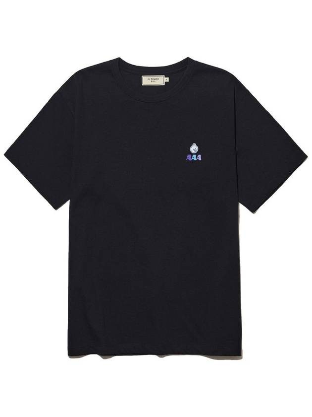 AAA Short Sleeve T-Shirt Black - IL TEMPO SELECT SHOP - BALAAN 4