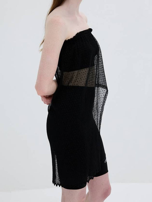 See-through layered skirtBlack - REAL ME ANOTHER ME - BALAAN 2