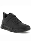 Gruuv M Low Top Sneakers Black - ECCO - BALAAN 4