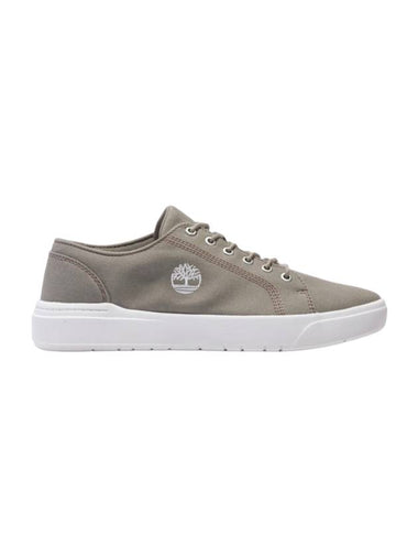 Men's Seneca Bay Canvas Low Top Sneaker Light Taupe - TIMBERLAND - BALAAN 1