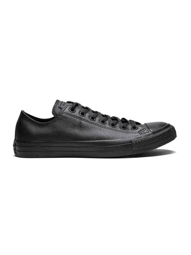 Chuck Taylor All Star Classic Leather Sneakers Monochrome - CONVERSE - BALAAN 1