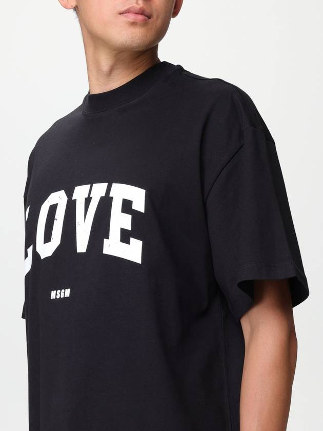 T-shirt Msgm in cotone - MSGM - BALAAN 4