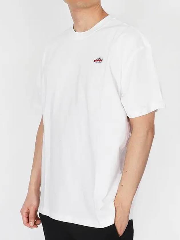 Max 90 Logo Short Sleeve T-Shirt White - NIKE - BALAAN 2