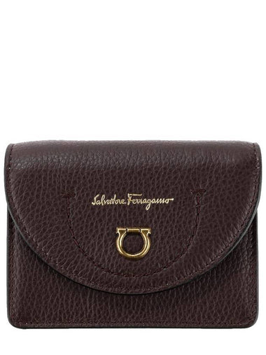 Women s card wallet 22 0411 GANACHE BR 0758695 - SALVATORE FERRAGAMO - BALAAN 1