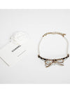 Metal Calfskin Ribbon Choker AB8496 B08183 NI326 - CHANEL - BALAAN 2