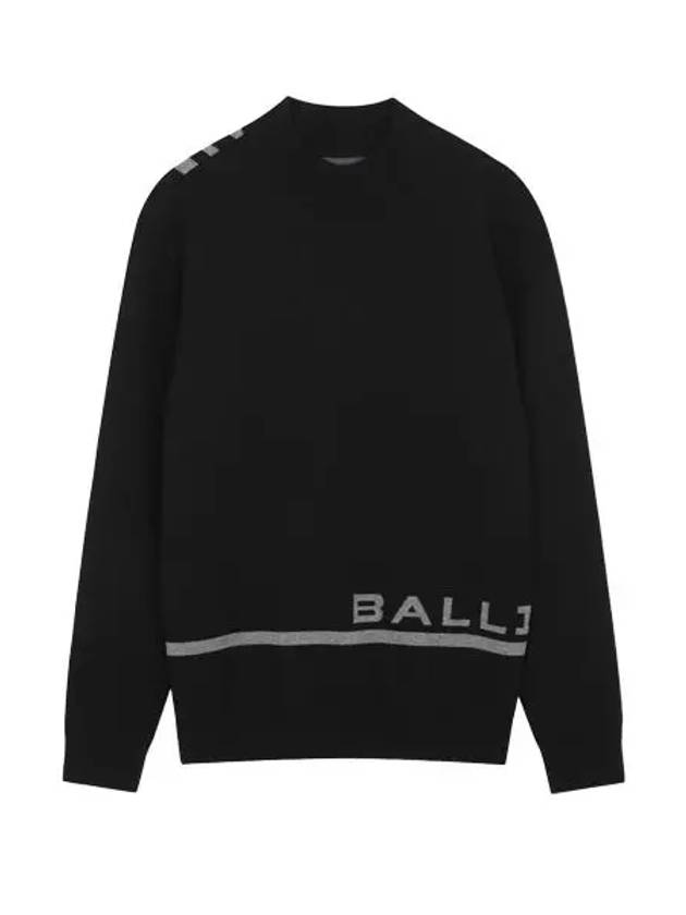 LOGO JQD WIND BLOCK FULLOVER SWEATERBDWMSW53 - BALLISTIC - BALAAN 4