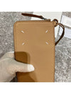 Four Stitch Detail Strapped Phone Pouch Bag Brown - MAISON MARGIELA - BALAAN 6