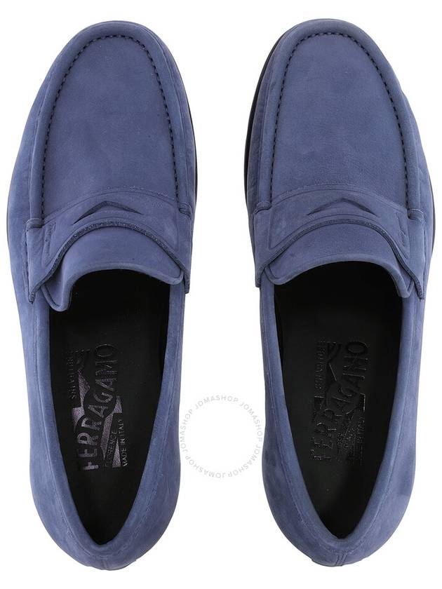 Ferragamo Connor Suede Penny Loafers, Size 6 - SALVATORE FERRAGAMO - BALAAN 3