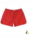 Heart Logo Swim Shorts Red - AMI - BALAAN 2