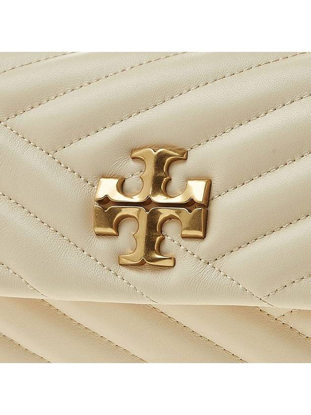 Kira Chevron Flap Small Shoulder Bag New Cream - TORY BURCH - BALAAN 8