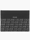 Lettering Logo Card Wallet Black - CELINE - BALAAN 2