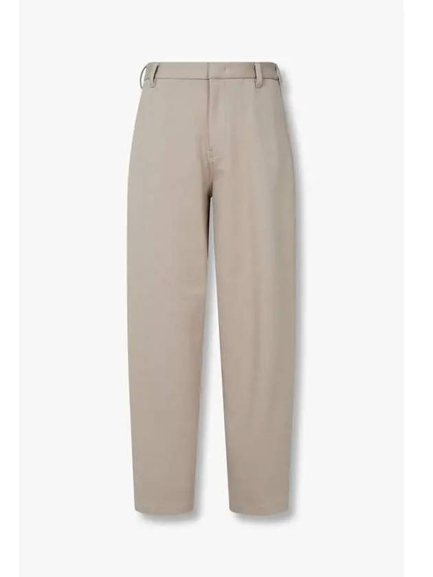 Men s Stretch Tapered Pants Beige - EMPORIO ARMANI - BALAAN 1