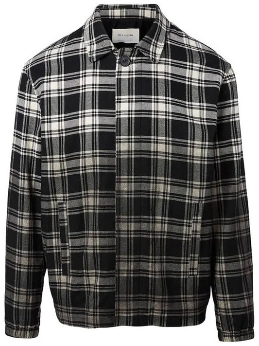 Gradient Plaid Shirt Jacket Black AAMTA0004FA04 - 1017 ALYX 9SM - BALAAN 1