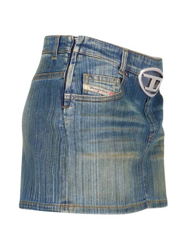 Skirt A114550CBCX 01 Blue - DIESEL - BALAAN 4