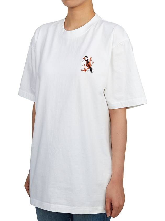 24FW JW Anderson short sleeve t-shirt JT0249 PG1606 001 WHITE - JW ANDERSON - BALAAN 5