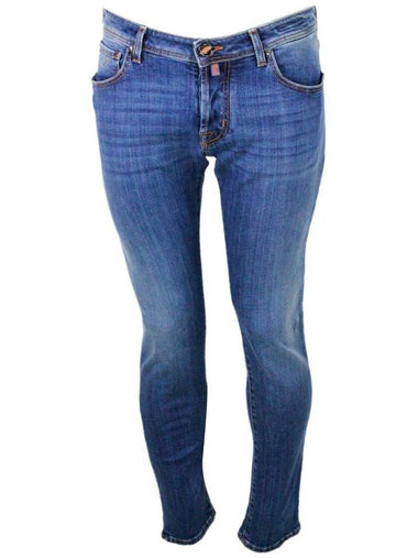 Jacob Cohen Blue Cotton Denim Jeans - JACOB COHEN - BALAAN 1