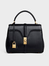 16 Small Satin Calfskin Tote Bag Black - CELINE - BALAAN 2