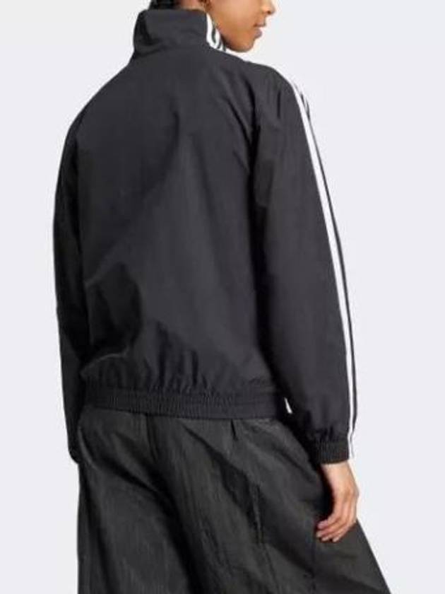 Originals 3 Stripe Woven Track Jacket Black - ADIDAS - BALAAN 4