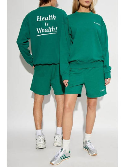 Sporty & Rich Sweatshirt From The Health Is Wealth Collection, Unisex, Green - SPORTY & RICH - BALAAN 2