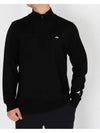 Kian Half Zip-Up Knit Top Black - J.LINDEBERG - BALAAN 2