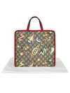 605614 GG logo PVC space tote bag - GUCCI - BALAAN 9