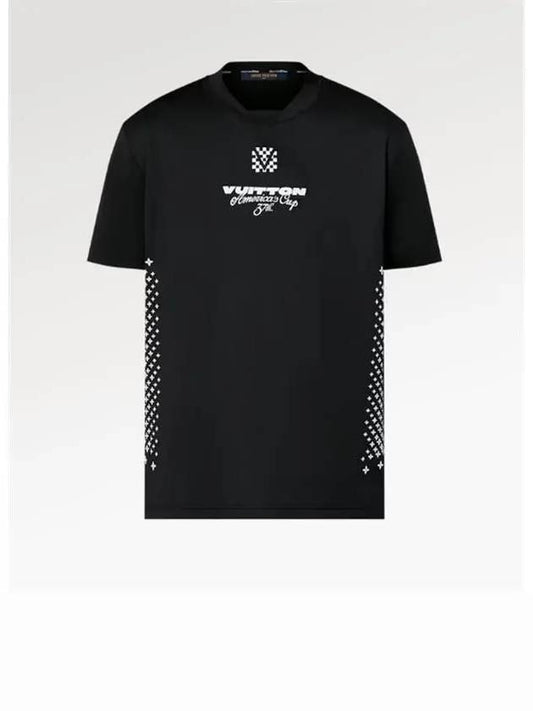 Miracle technical performance black t shirt 1AFVU0 - LOUIS VUITTON - BALAAN 1