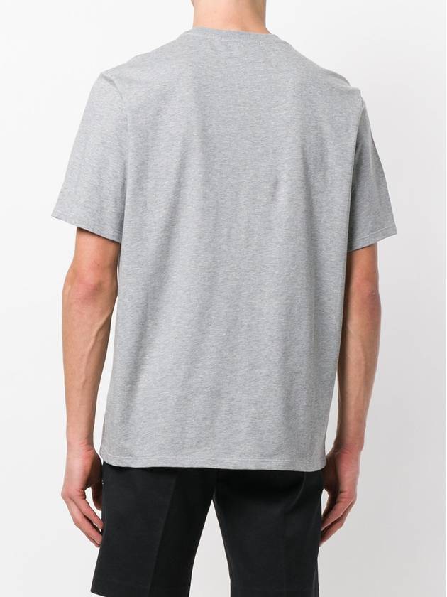 Box logo tshirt gray MM67 - MSGM - BALAAN 5