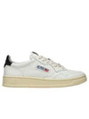 Medalist Black Tab Low Top Sneakers White - AUTRY - BALAAN 2