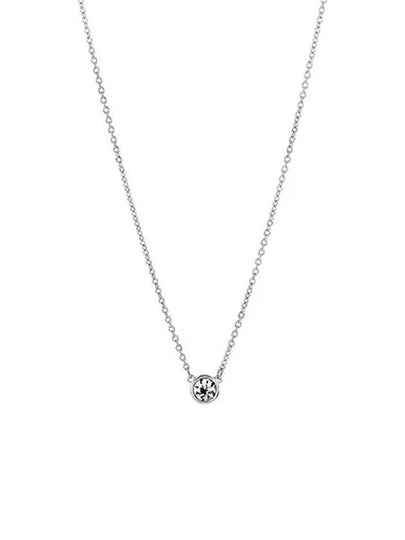 Imber Crystal Pendant Necklace Silver - SWAROVSKI - BALAAN 2