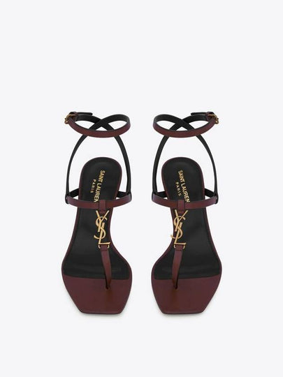 SAINT LAURENT CASSANDRA SANDALS 60mm - SAINT LAURENT - BALAAN 2