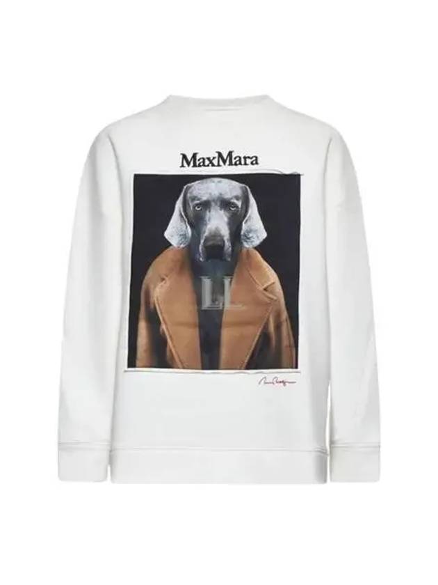 Bacco Sweatshirt White - MAX MARA - BALAAN 2