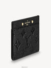 Monogram Empreinte Card Wallet Black - LOUIS VUITTON - BALAAN 4