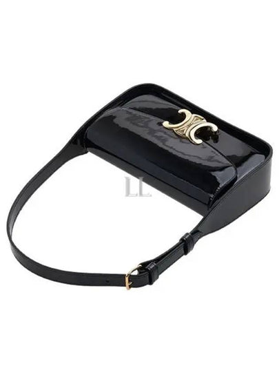 Terence Triomphe Calfskin Shoulder Bag Black - CELINE - BALAAN 2