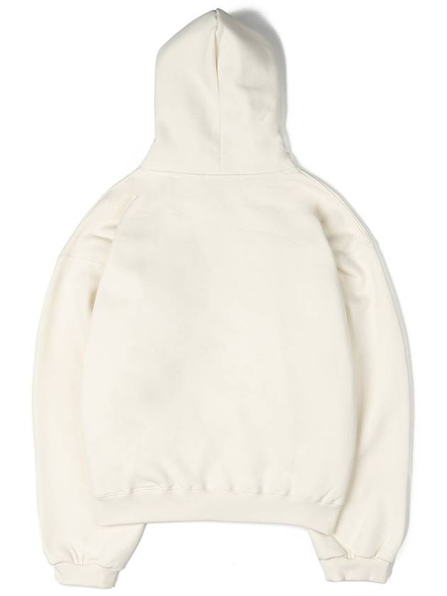 NWY beaded Hoodie IVORY - BACKANDFORTH - BALAAN 2