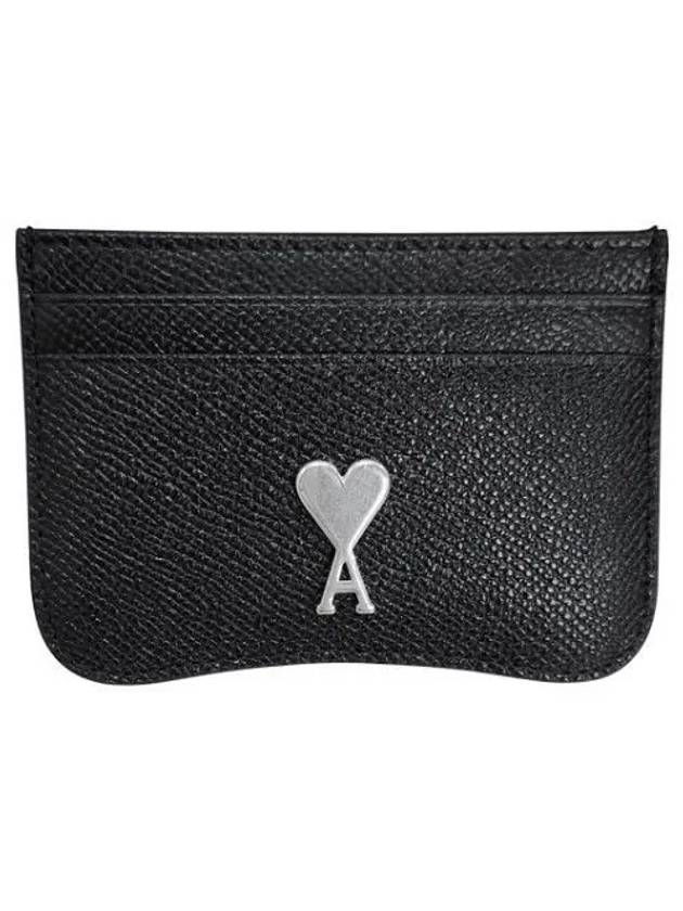 heart logo PARIS card holder wallet 41211727 1095771 - AMI - BALAAN 1