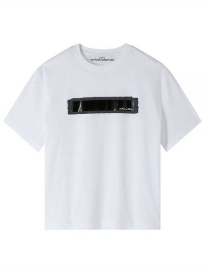 Jean Short Sleeve T-Shirt White - A.P.C. - BALAAN 2