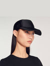 Embroidered  Double S Detail Ball Cap Black - SANDRO - BALAAN 6