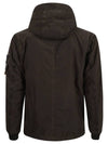 David Light TC Hooded Jacket Black - STONE ISLAND - BALAAN 3